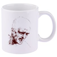 Leonardo Da Vinci Shouting Soldier 11oz C Handle Ceramic Mug