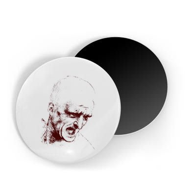 Leonardo Da Vinci Shouting Soldier Magnet