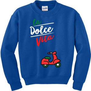 La Dolce Vita Italy Gift Kids Sweatshirt