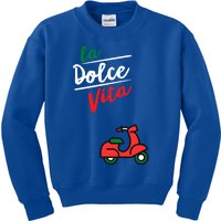 La Dolce Vita Italy Gift Kids Sweatshirt