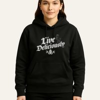 Live Deliciously Witchcraft Occult Hoodie
