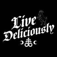 Live Deliciously Witchcraft Occult Cooling Performance Long Sleeve Crew