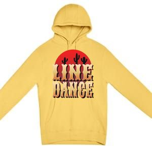 Line Dance Western Country Premium Pullover Hoodie