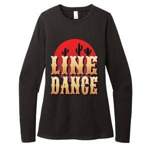 Line Dance Western Country Womens CVC Long Sleeve Shirt