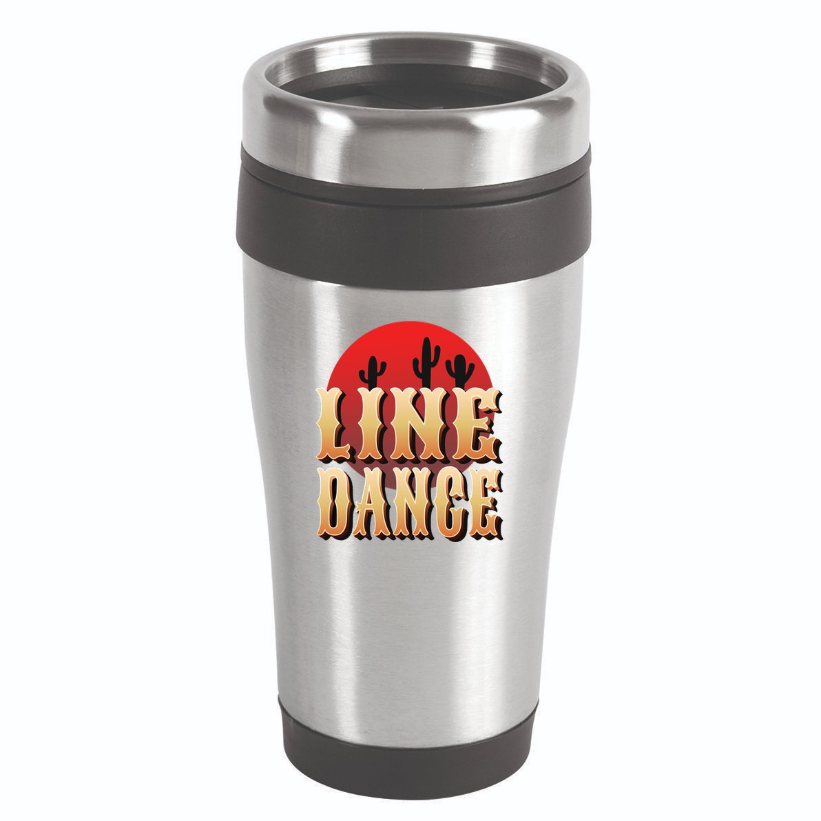 Line Dance Western Country 16oz Travel Tumbler