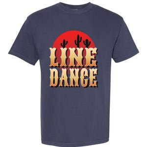 Line Dance Western Country Garment-Dyed Heavyweight T-Shirt