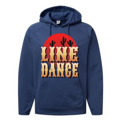 Line Dance Western Country Performance Fleece Hoodie