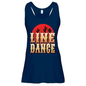 Line Dance Western Country Ladies Essential Flowy Tank