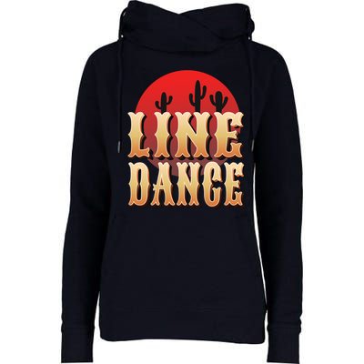 Line Dance Western Country Womens Funnel Neck Pullover Hood