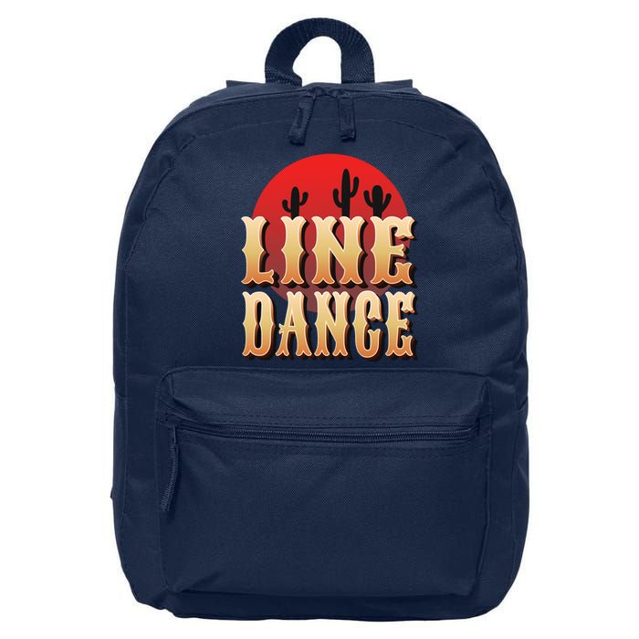 Line Dance Western Country 16 in Basic Backpack