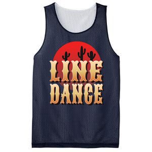 Line Dance Western Country Mesh Reversible Basketball Jersey Tank