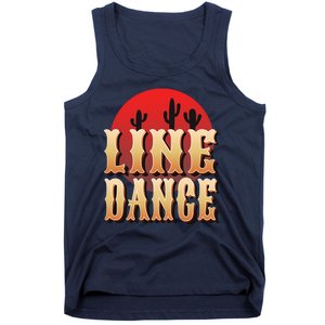 Line Dance Western Country Tank Top