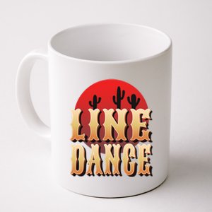 Line Dance Western Country Coffee Mug