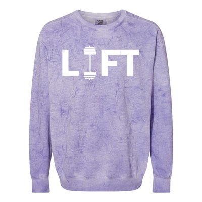 Lift Deadlifting Weightlifting Weightlift Weightlifter Gift Colorblast Crewneck Sweatshirt