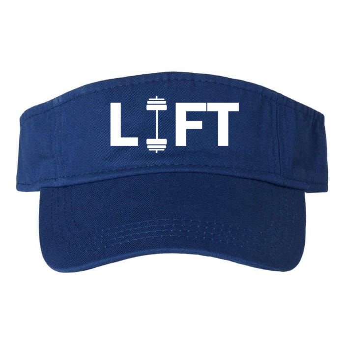 Lift Deadlifting Weightlifting Weightlift Weightlifter Gift Valucap Bio-Washed Visor