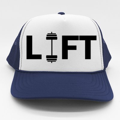 Lift Deadlifting Weightlifting Weightlift Weightlifter Gift Trucker Hat