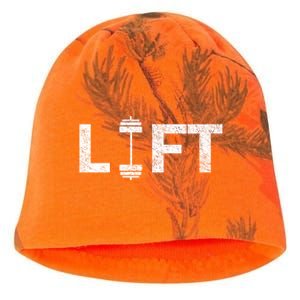 Lift Deadlifting Weightlifting Weightlift Weightlifter Funny Gift Kati - Camo Knit Beanie