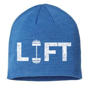 Lift Deadlifting Weightlifting Weightlift Weightlifter Funny Gift Sustainable Beanie