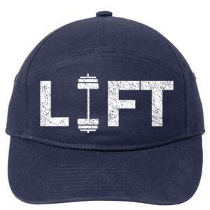 Lift Deadlifting Weightlifting Weightlift Weightlifter Funny Gift 7-Panel Snapback Hat