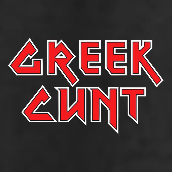 Leana Dolci Wearing Greek Cunt 7 Panel Mesh Trucker Snapback Hat
