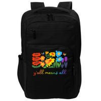 Lgbtq Diversity YAll Pride Means All Flower Impact Tech Backpack