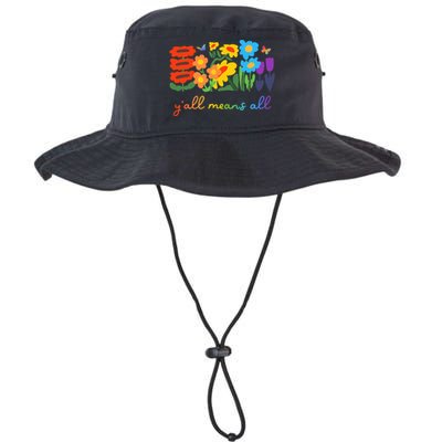 Lgbtq Diversity YAll Pride Means All Flower Legacy Cool Fit Booney Bucket Hat