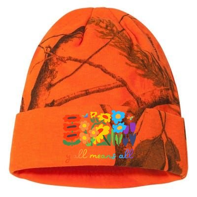 Lgbtq Diversity YAll Pride Means All Flower Kati Licensed 12" Camo Beanie