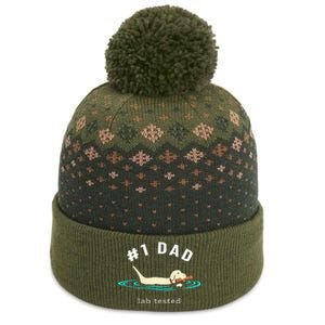 Lab Dad Yellow Labrador Retriever 1 Dad Lab Tested The Baniff Cuffed Pom Beanie