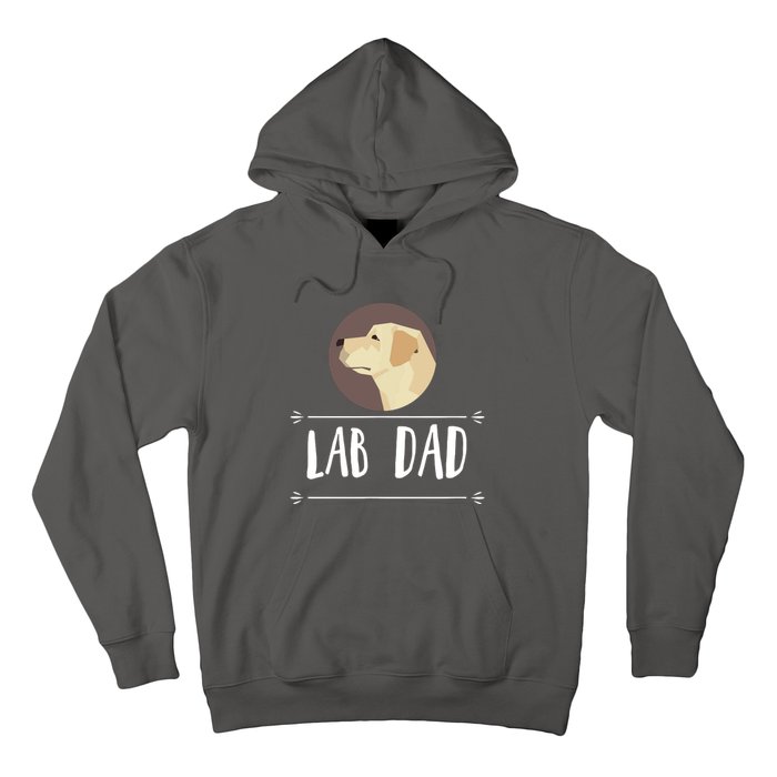 Lab Dad Yellow Labrador Retriever Dog Gift Hoodie