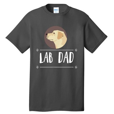 Lab Dad Yellow Labrador Retriever Dog Gift Tall T-Shirt