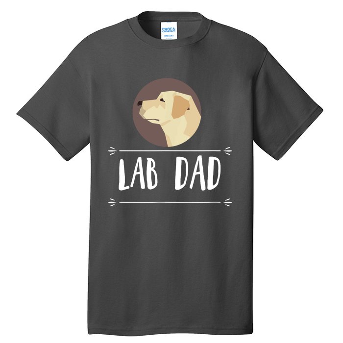 Lab Dad Yellow Labrador Retriever Dog Gift Tall T-Shirt