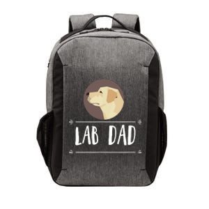 Lab Dad Yellow Labrador Retriever Dog Gift Vector Backpack