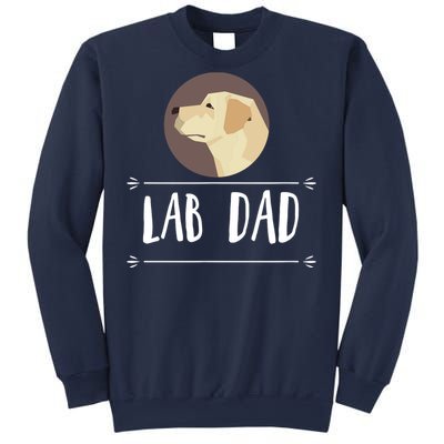 Lab Dad Yellow Labrador Retriever Dog Gift Sweatshirt