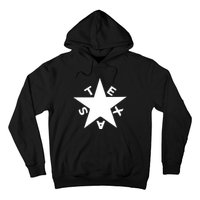 Lorenzo De Zavala Flag Texas Hoodie