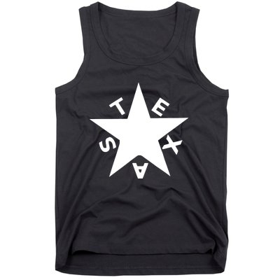 Lorenzo De Zavala Flag Texas Tank Top