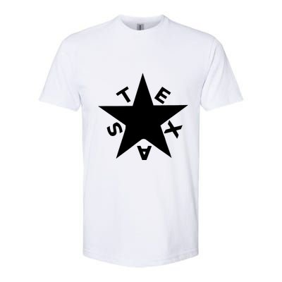 Lorenzo De Zavala Flag Texas Softstyle CVC T-Shirt