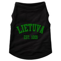 Lietuva Est 1009 Lietuva Got Game By Lithuania Strong Doggie Tank
