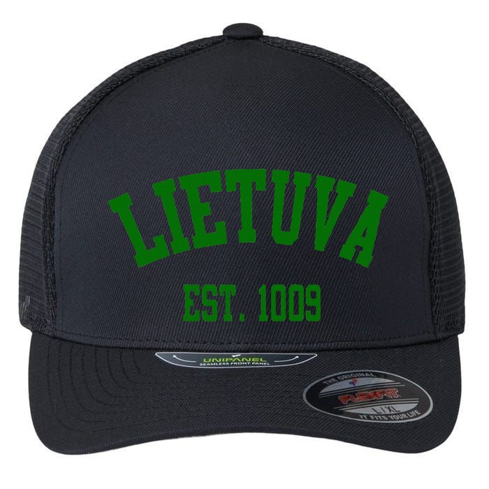 Lietuva Est 1009 Lietuva Got Game By Lithuania Strong Flexfit Unipanel Trucker Cap