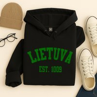 Lietuva Est 1009 Lietuva Got Game By Lithuania Strong Hoodie