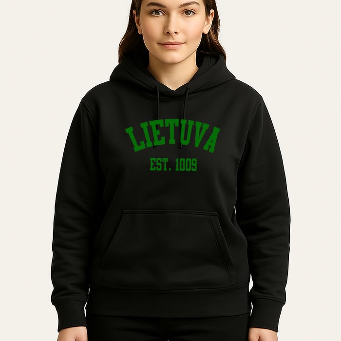 Lietuva Est 1009 Lietuva Got Game By Lithuania Strong Hoodie