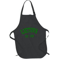 Lietuva Est 1009 Lietuva Got Game By Lithuania Strong Apron