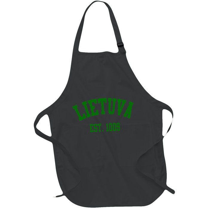 Lietuva Est 1009 Lietuva Got Game By Lithuania Strong Apron