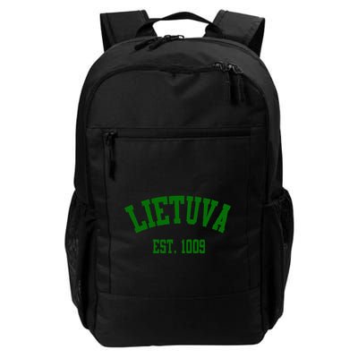 Lietuva Est 1009 Lietuva Got Game By Lithuania Strong Backpack