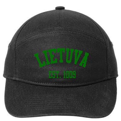 Lietuva Est 1009 Lietuva Got Game By Lithuania Strong 7-Panel Snapback Hat