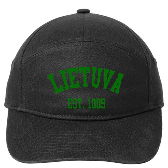 Lietuva Est 1009 Lietuva Got Game By Lithuania Strong 7-Panel Snapback Hat