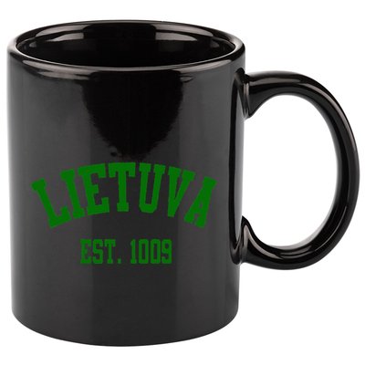 Lietuva Est 1009 Lietuva Got Game By Lithuania Strong 11oz C Handle Ceramic Mug