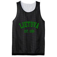 Lietuva Est 1009 Lietuva Got Game By Lithuania Strong Mesh Reversible Basketball Jersey Tank