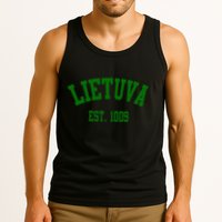 Lietuva Est 1009 Lietuva Got Game By Lithuania Strong Tank Top