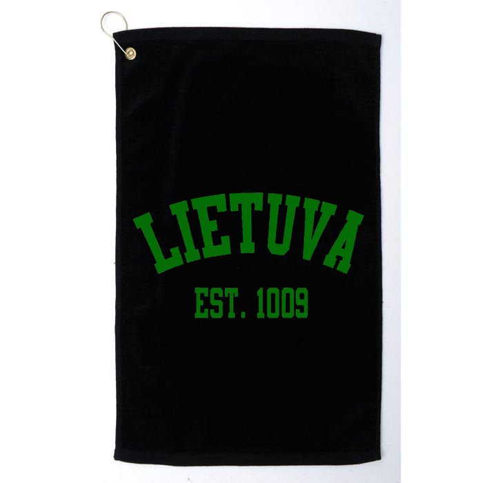 Lietuva Est 1009 Lietuva Got Game By Lithuania Strong Golf Towel