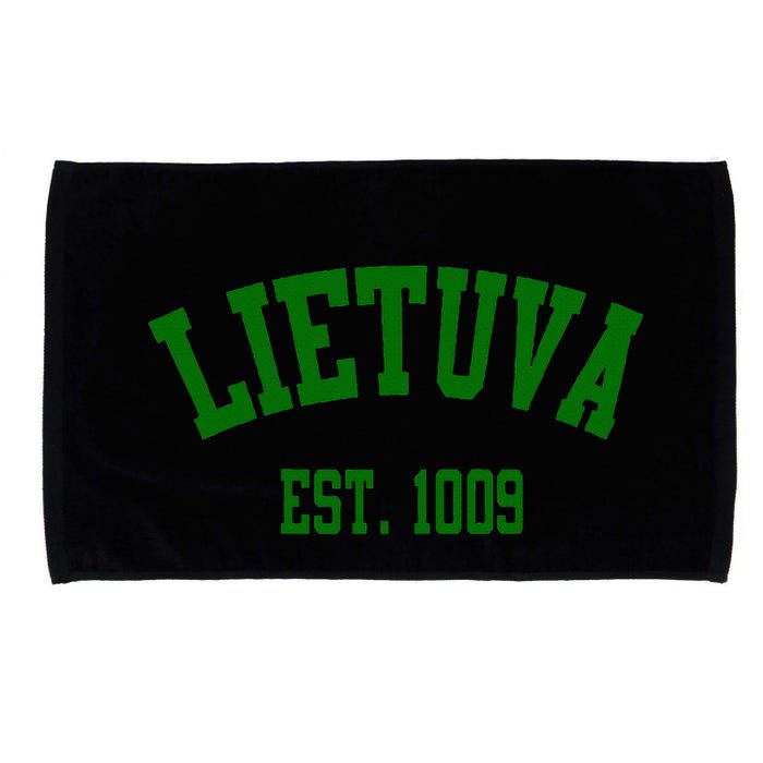Lietuva Est 1009 Lietuva Got Game By Lithuania Strong Microfiber Hand Towel